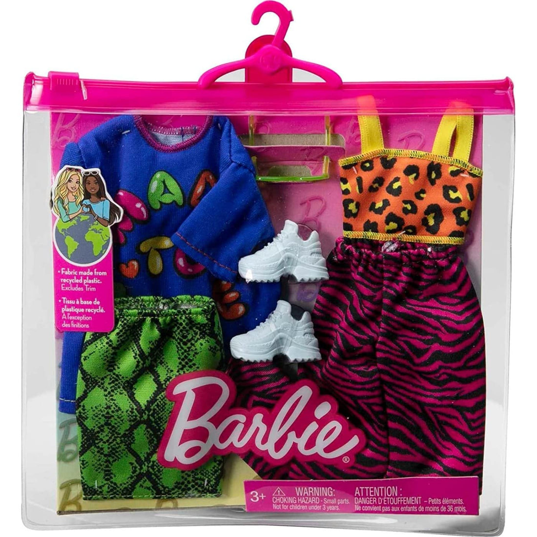 Mattel Barbie Μοδες - Σετ Των 2 Vibrant Outfits