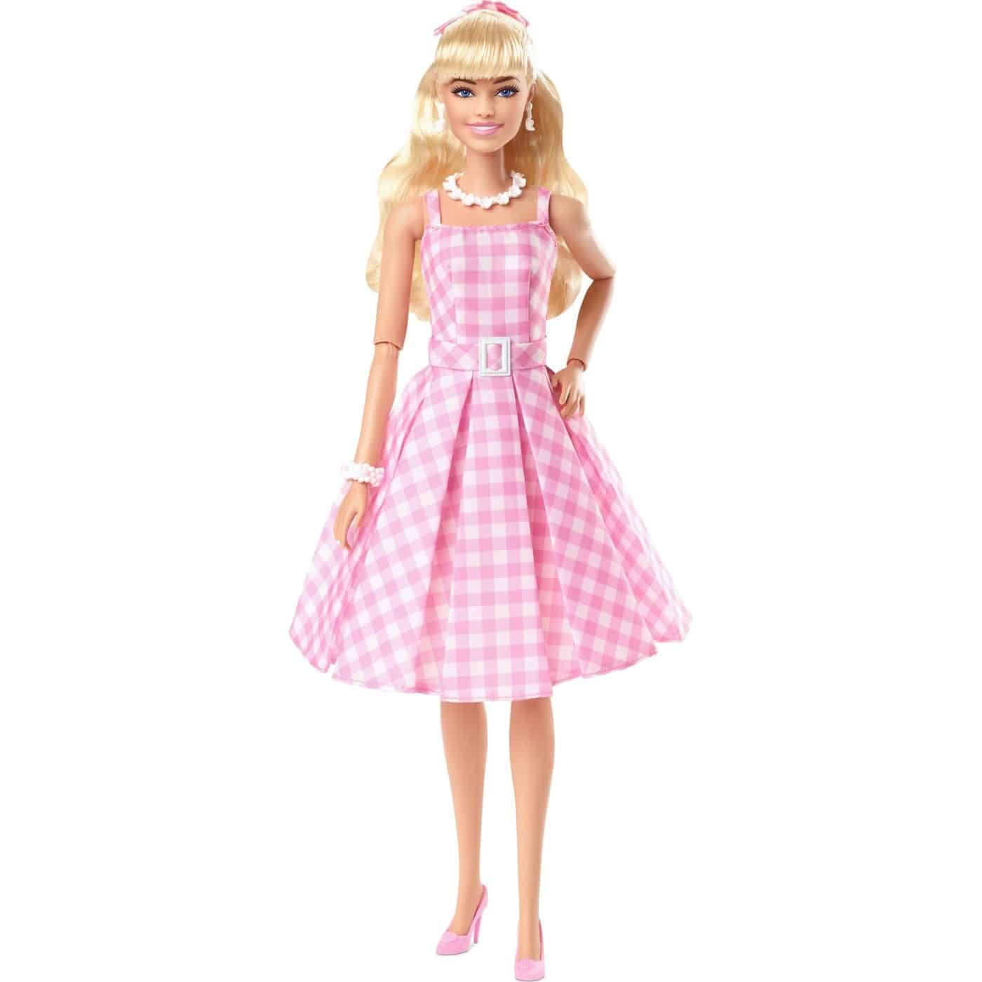 Mattel Barbie Movie Pink Gingham Dress