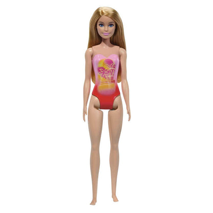 MattelMattel Barbie Beach Doll Κούκλα Με Ροζ Μαγιόpapell.gr