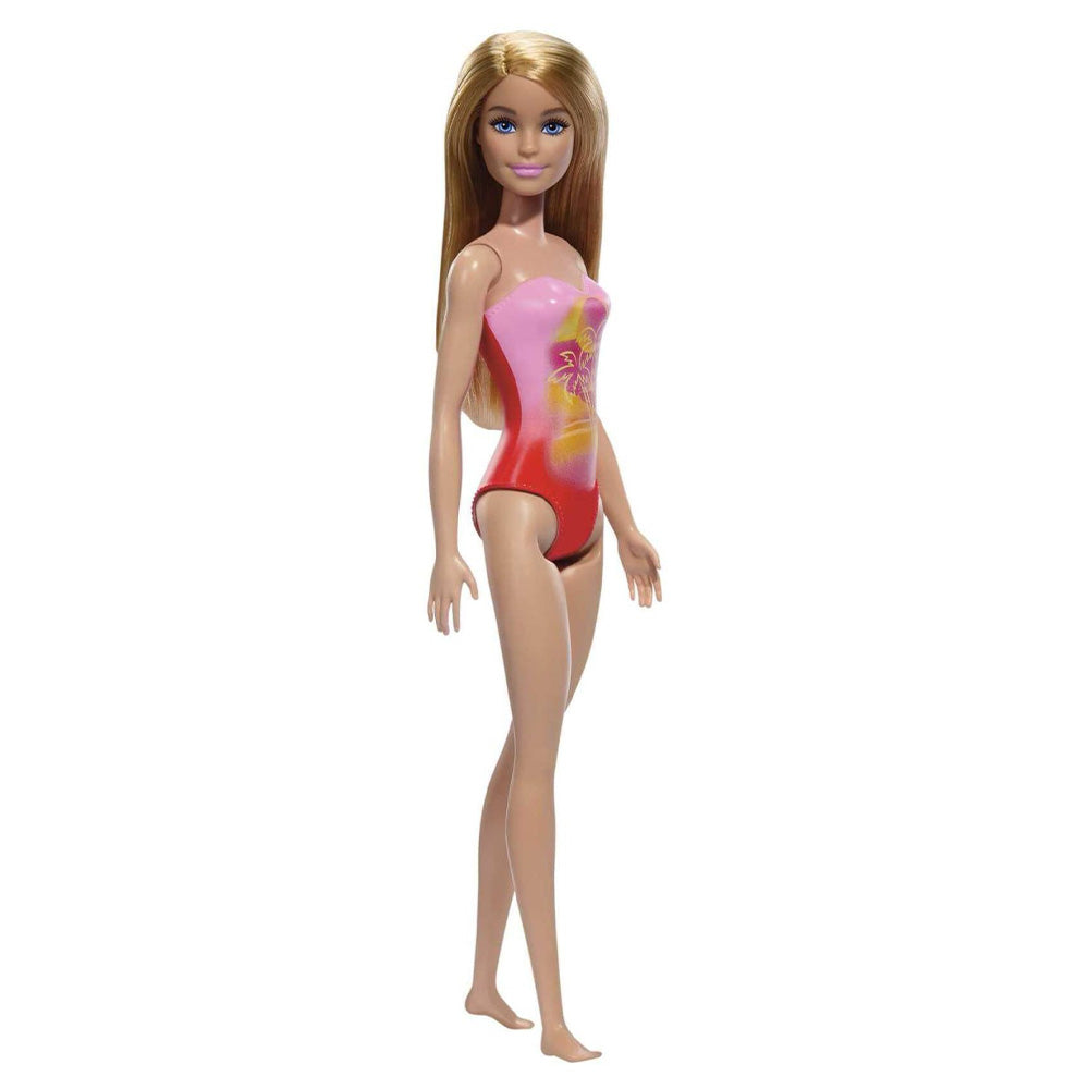 MattelMattel Barbie Beach Doll Κούκλα Με Ροζ Μαγιόpapell.gr