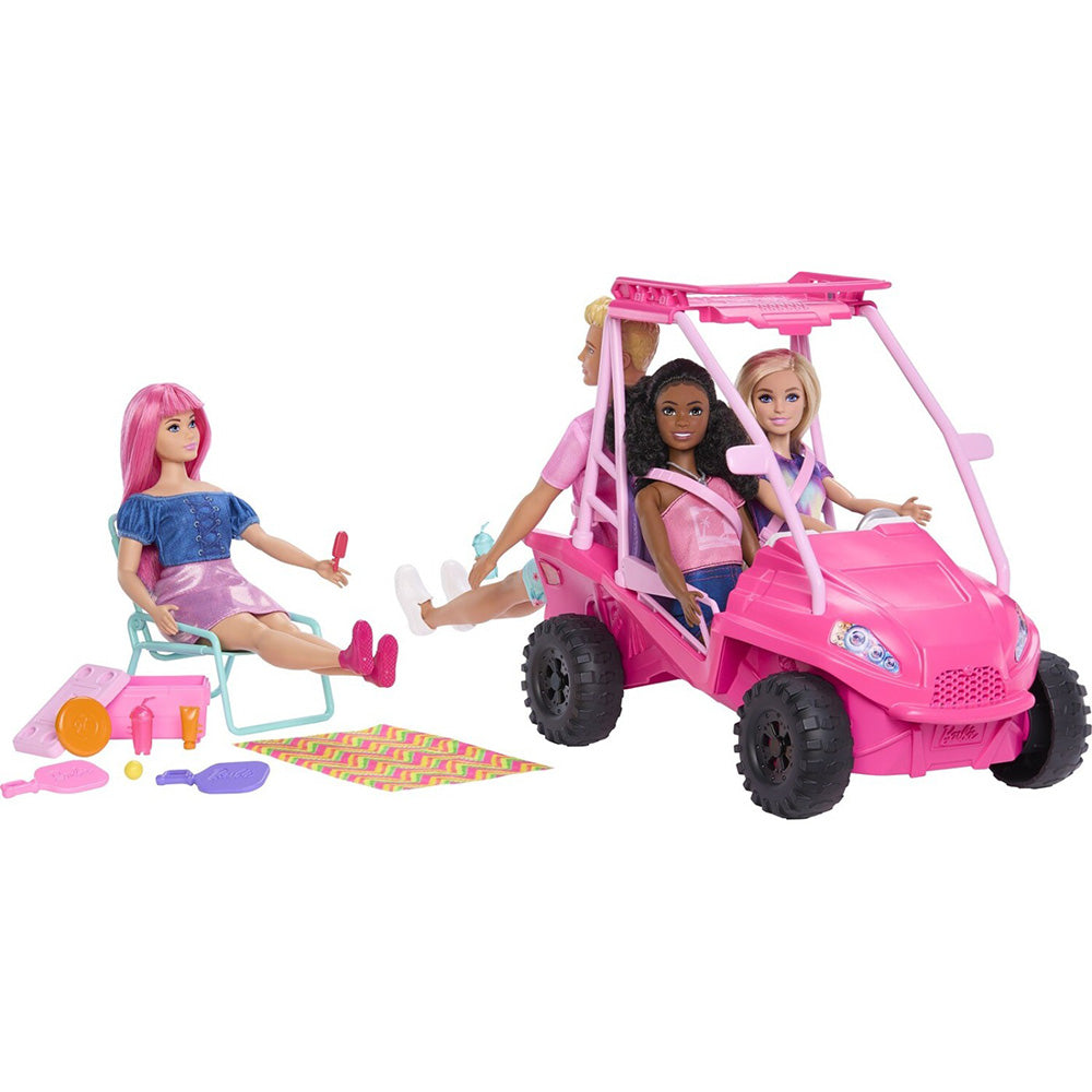 Barbie Beach Όχημα Παραλίας, Αξεσουάρ Για Κούκλα Αυτοκίνητο Κούκλας 