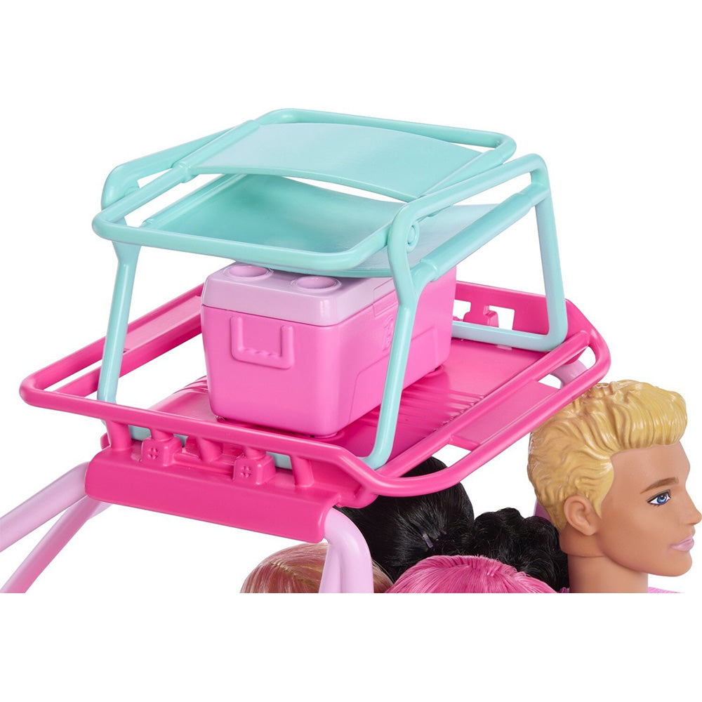 Barbie Beach Όχημα Παραλίας, Αξεσουάρ Για Κούκλα Αυτοκίνητο Κούκλας 