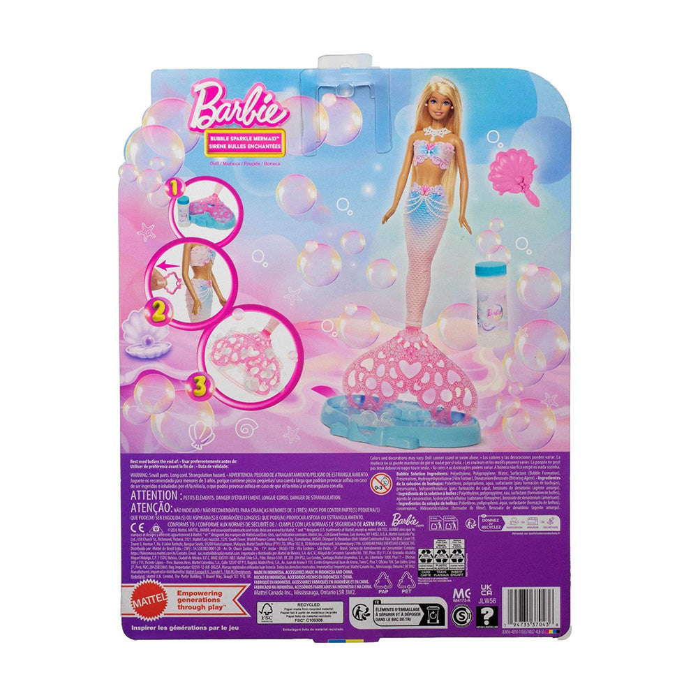 Barbie Bubble Sparkle Γοργόνα