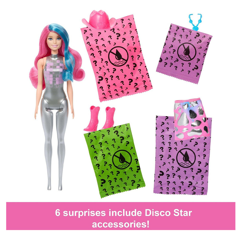 MattelMattel Barbie Color Reveal Disco Star Series Κούκλα Με Εκπλήξεις - 1 Τμχpapell.gr