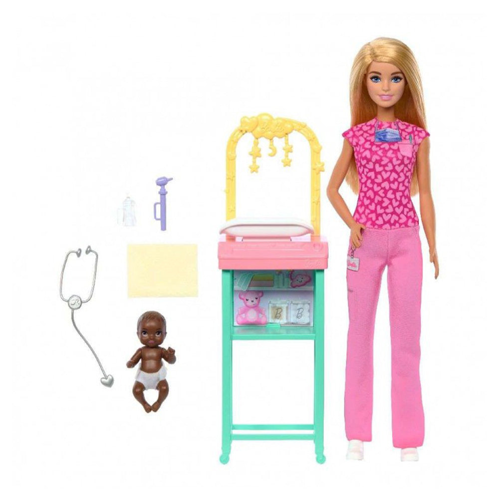 MattelMattel Barbie Επαγγέλματα Κούκλα Παιδίατροςpapell.gr