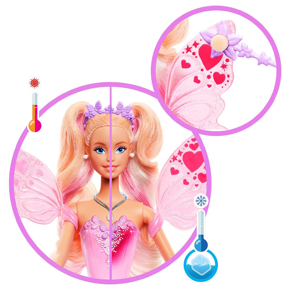 MattelMattel Barbie Fantasy Fairy 11 Doll With Color Change Wings And Outfit Κούκλαpapell.gr