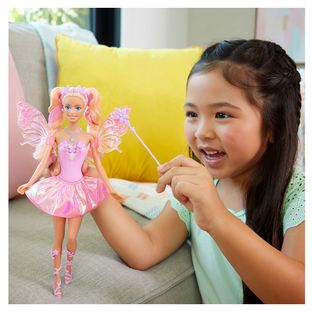 MattelMattel Barbie Fantasy Fairy 11 Doll With Color Change Wings And Outfit Κούκλαpapell.gr