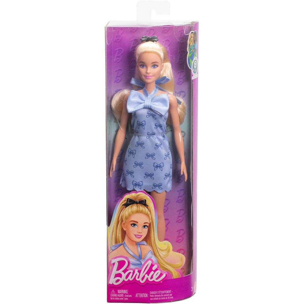 Barbie Fashionistas Doll 237 Κούκλα Μπλε Φιόγκοι 