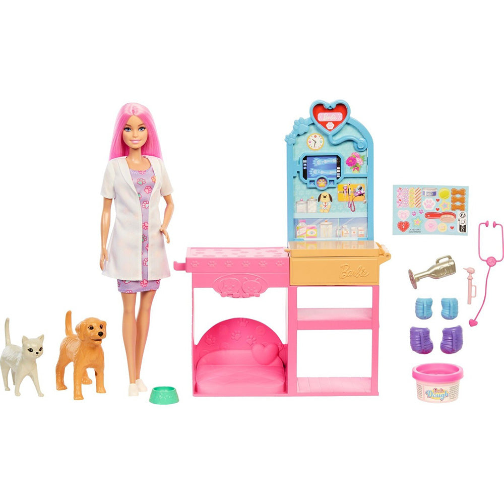 Barbie Ιατρείο Για Ζωάκια 