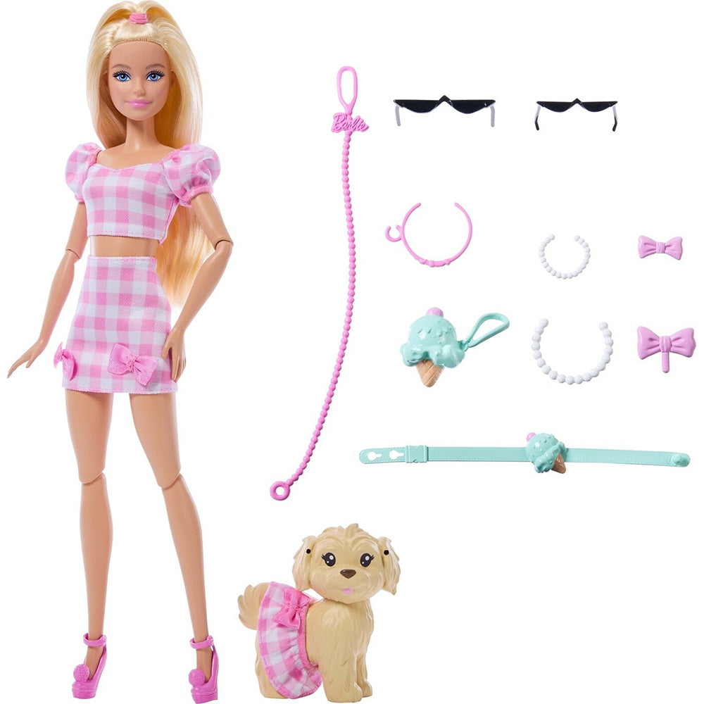 Barbie Και Σκυλάκι Ασορτί Εμφάνιση Κούκλα 