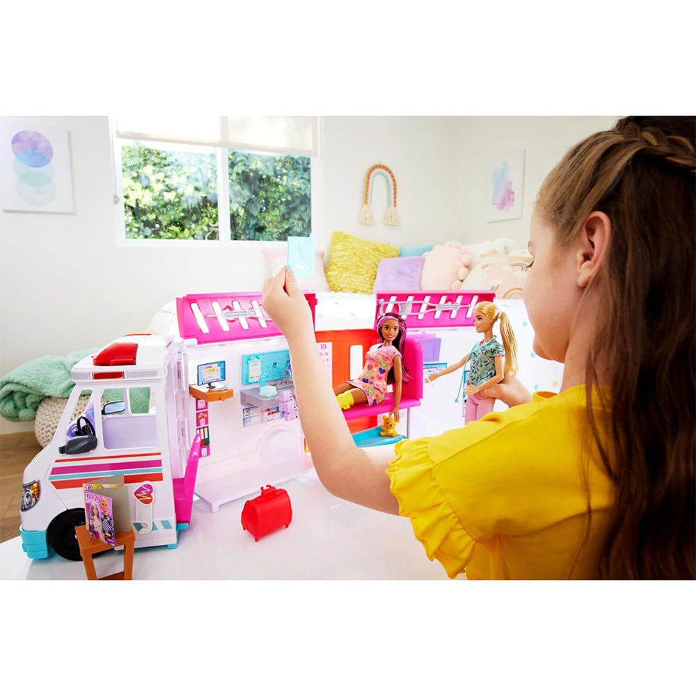 Barbie Κινητό Ιατρείο - Ασθενοφόρο 