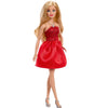 Barbie Κόκκινο Φόρεμα 80 Χρόνια Κούκλα 