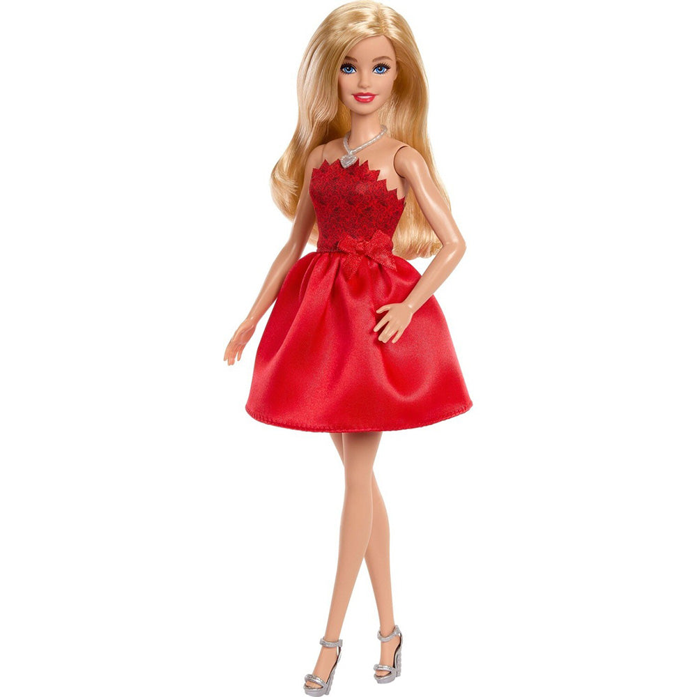 Barbie Κόκκινο Φόρεμα 80 Χρόνια Κούκλα 