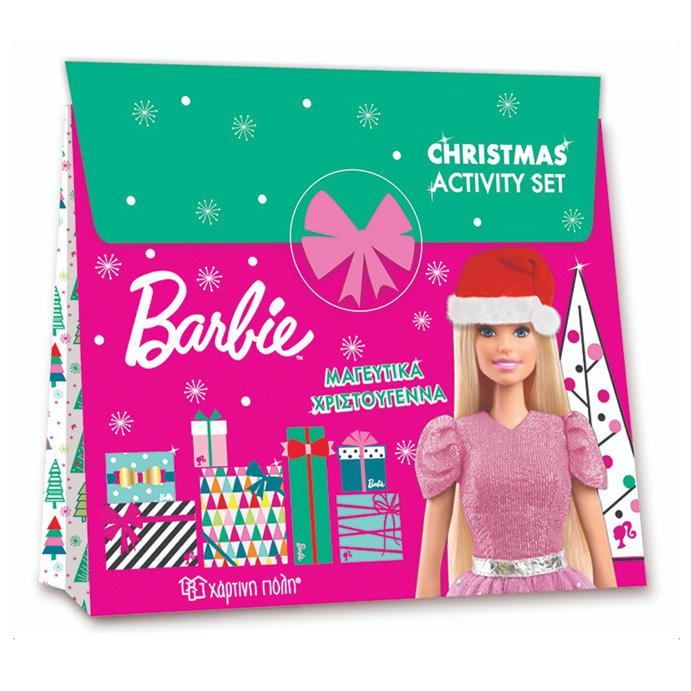 Barbie- Christmas Activity Set- Μαγευτικά Χριστούγεννα
