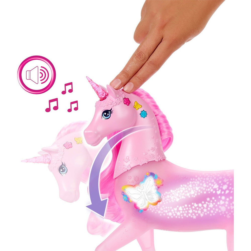 Barbie Μαγικός Μονόκερος Αξεσουάρ Για Κούκλα Ζώο Κούκλα 