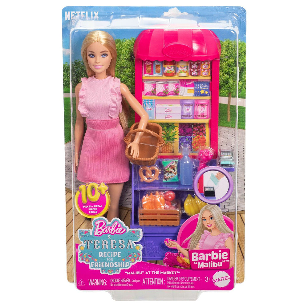 MattelMattel Barbie Malibu Shopping Βόλτα Στην Αγορά Κούκλαpapell.gr