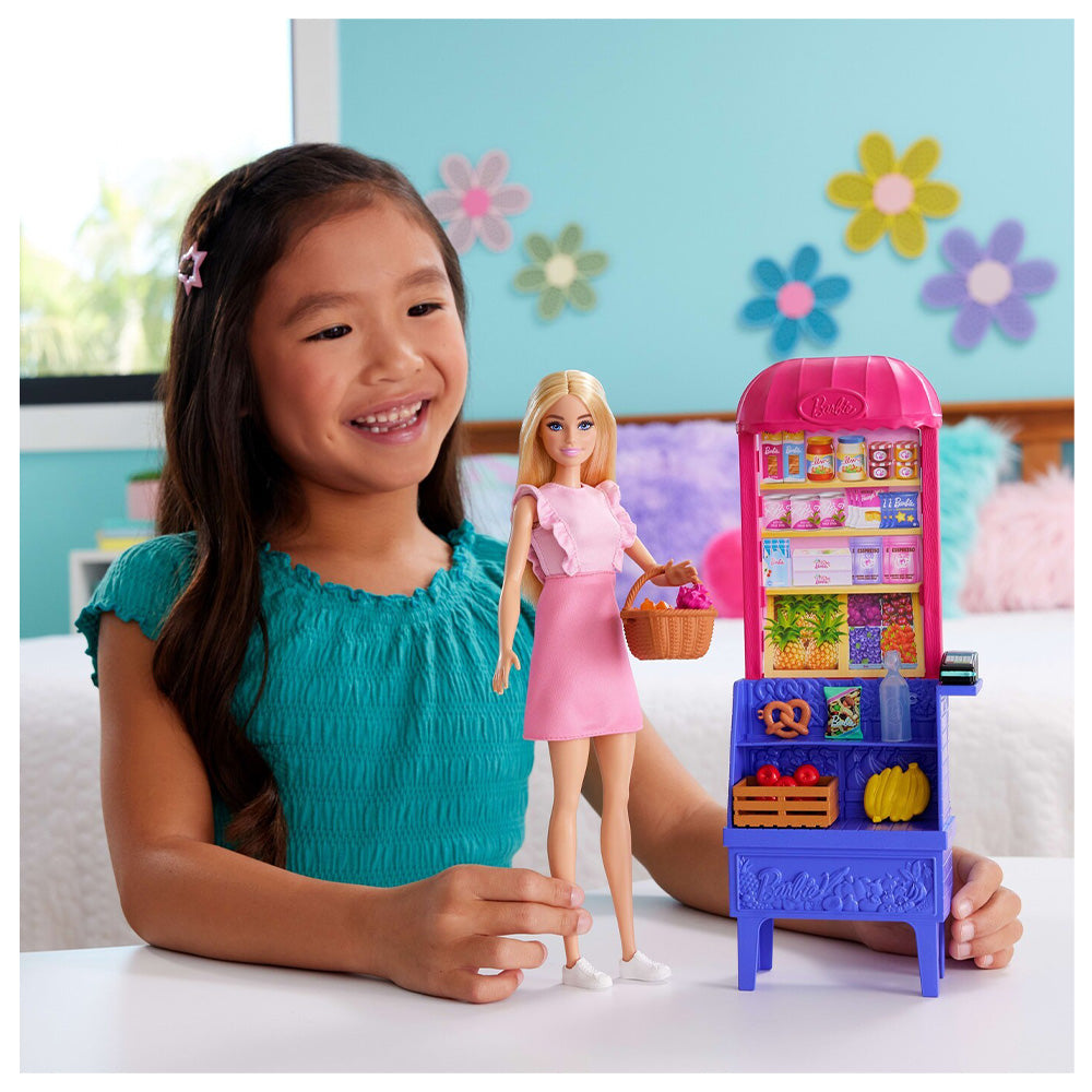 MattelMattel Barbie Malibu Shopping Βόλτα Στην Αγορά Κούκλαpapell.gr