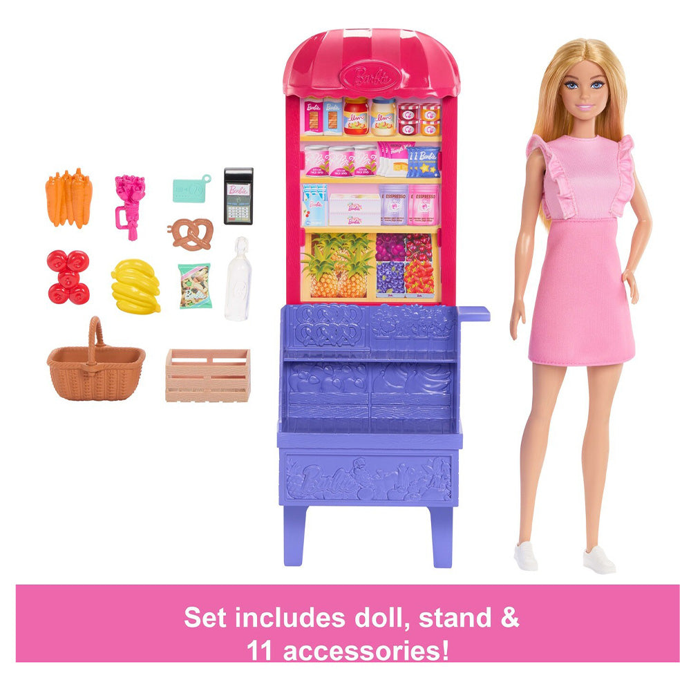 MattelMattel Barbie Malibu Shopping Βόλτα Στην Αγορά Κούκλαpapell.gr