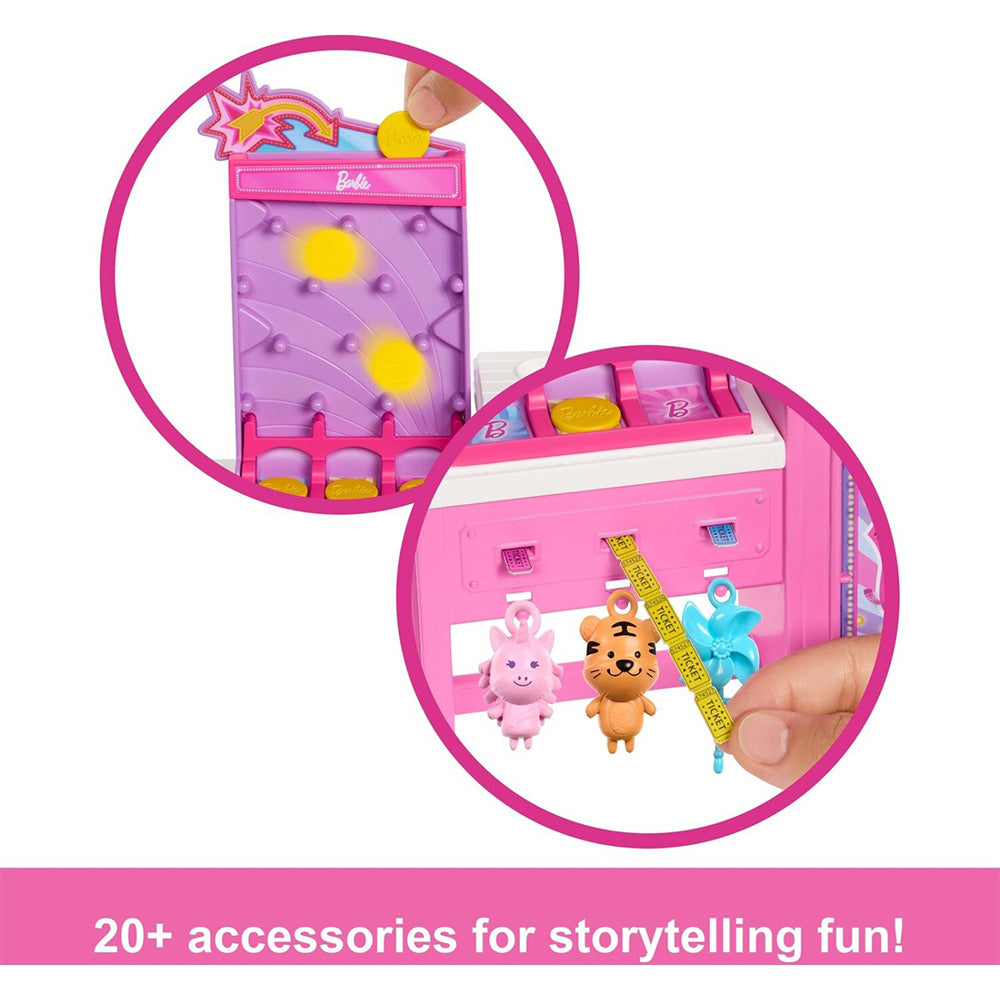 Barbie Παιχνίδια Στο Λουνα Παρκ Κούκλα 