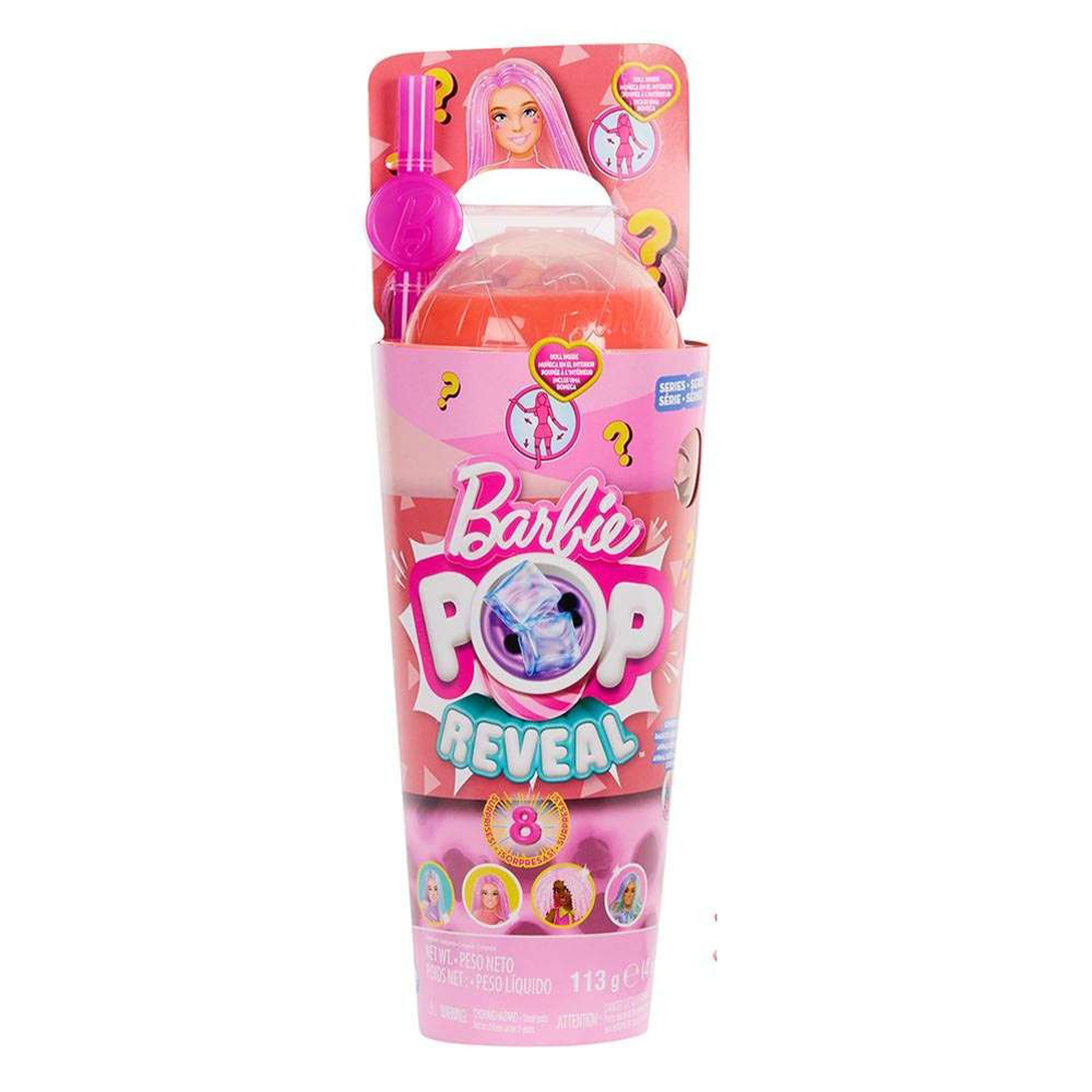 Barbie Pop Reveal Bubble Tea Series Ρόφημα Μάνγκο Με 8 Εκπλήξεις