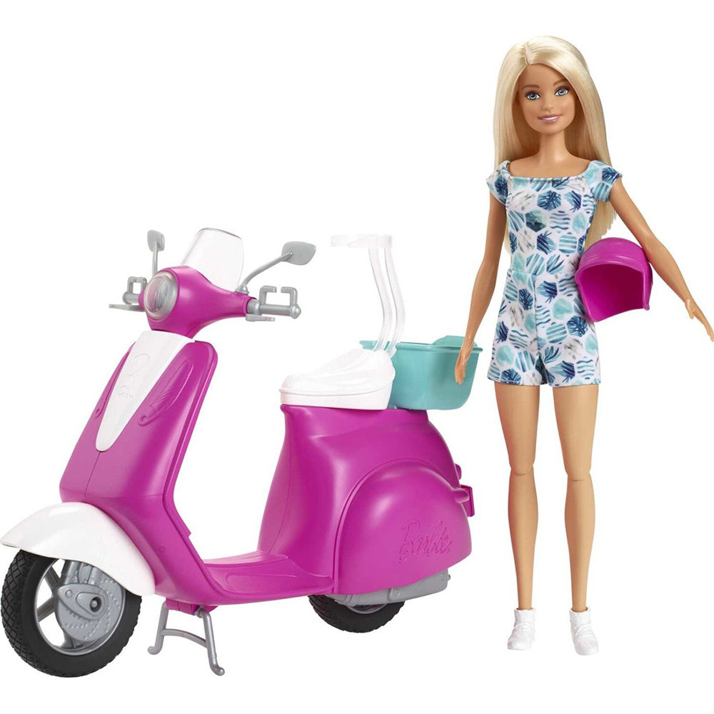 Barbie Scooter Και Κούκλα 