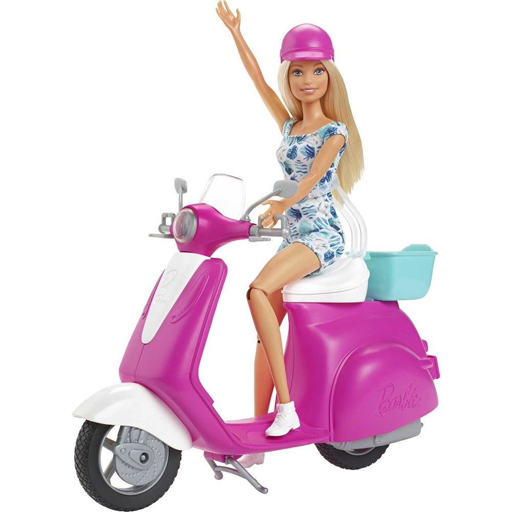 Barbie Scooter Και Κούκλα 