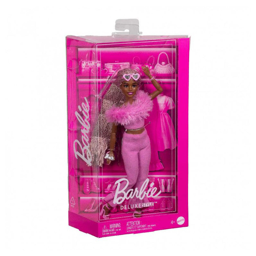 MattelMattel Barbie Συλλεκτική Κούκλα Deluxe Style Mε Ροζ Φόρμα Kαι Κοτσιδάκιαpapell.gr