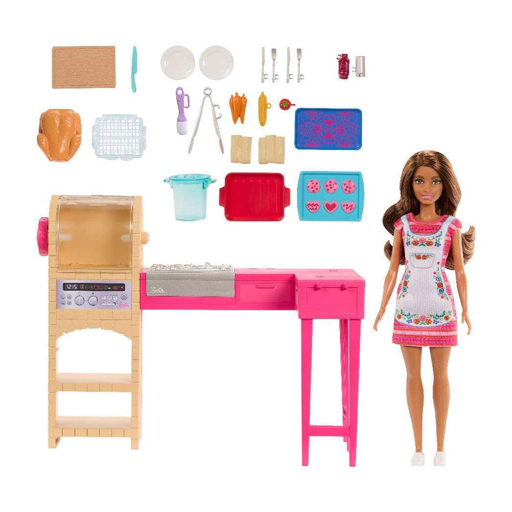 MattelMattel Barbie & Teresa Recipe For Friendship Σετ Κουζίνα Και Κούκλα Teresapapell.gr