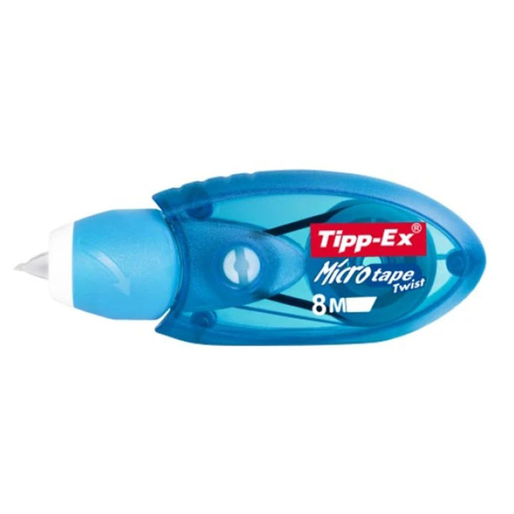 Bic Διορθωτική Ταινία Tipp-Ex Micro Tape Μπλε Twist 5mm x 8m