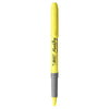 Bic Μαρκαδόρος Υπογράμμισης Brite Liner Grip K12 1.6mm Κίτρινο