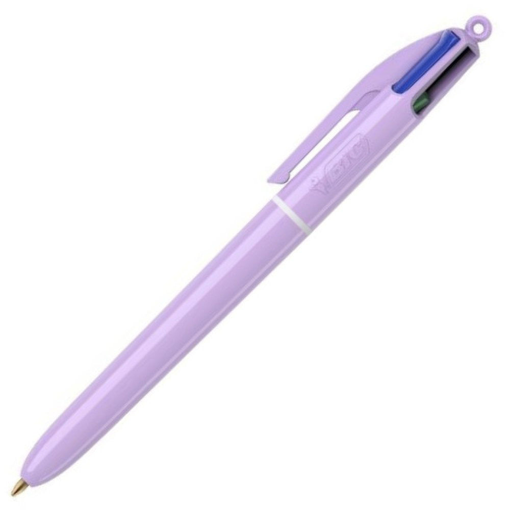 Bic Στυλό 4 Χρώματα Pastel 1.0mm Μωβ