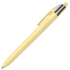 Bic Στυλό 4 Χρώματα Pastel 1.0mm Κίτρινο