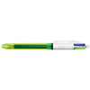 Bic Στυλό Ballpoint 4 Χρώματα Fluo 1.0mm