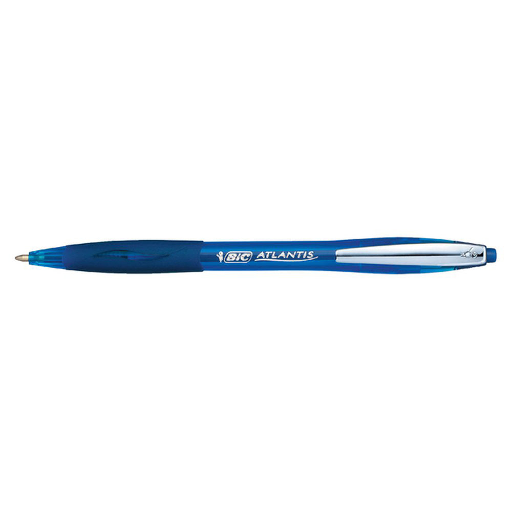 Bic Στυλό Atlantis Soft Mε Κουμπί 1.0mm Μπλε