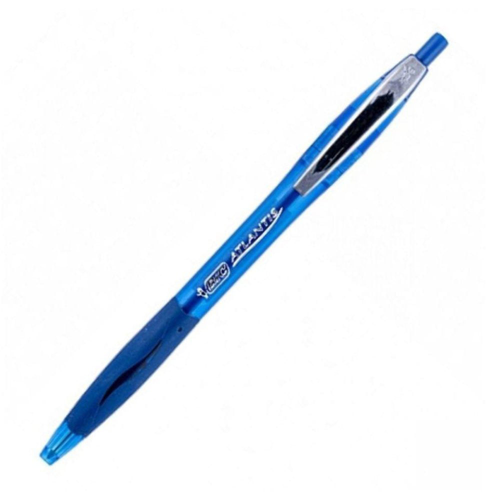 Bic Στυλό Atlantis Soft Mε Κουμπί 1.0mm Μπλε