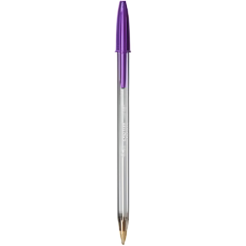 Στυλο Διαρκειας Bic Cristal Fun Μωβ Large 1.6
