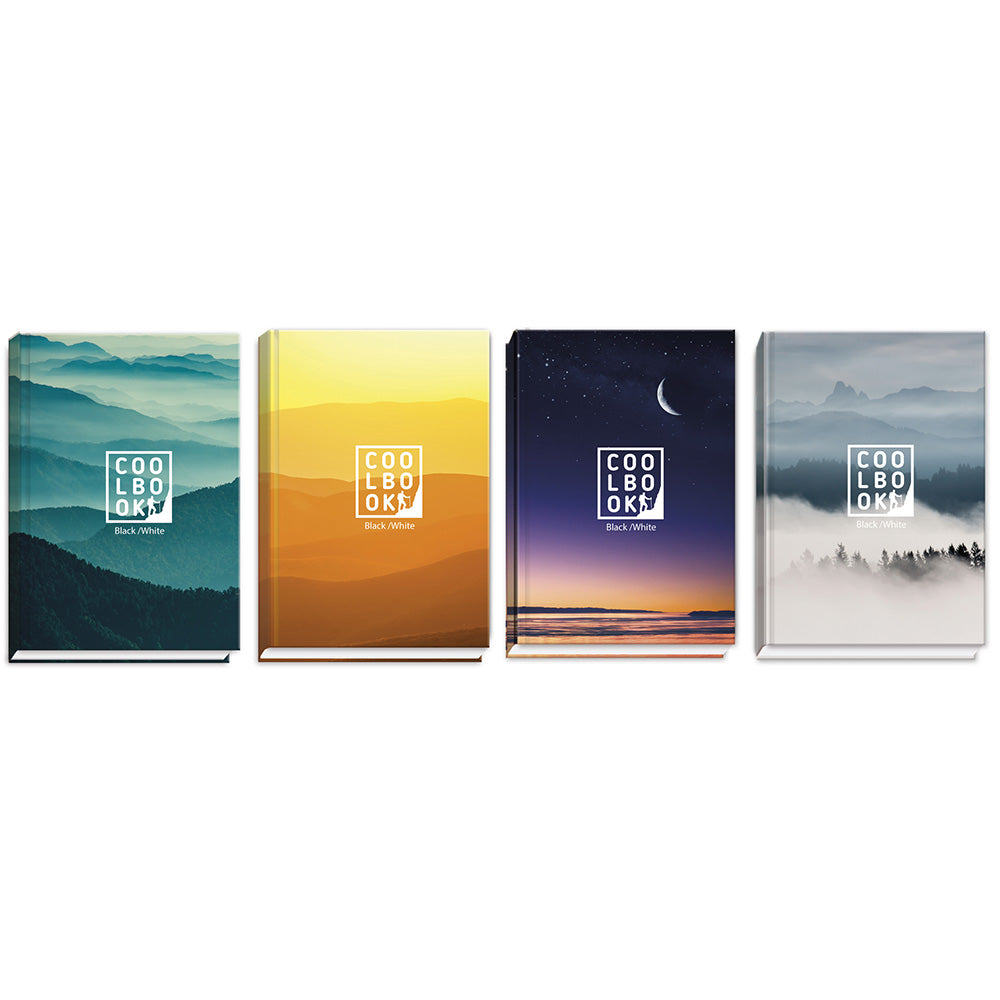 Black & White Σημειωματάριο Α6 96Φ 4Mix Cool Book
