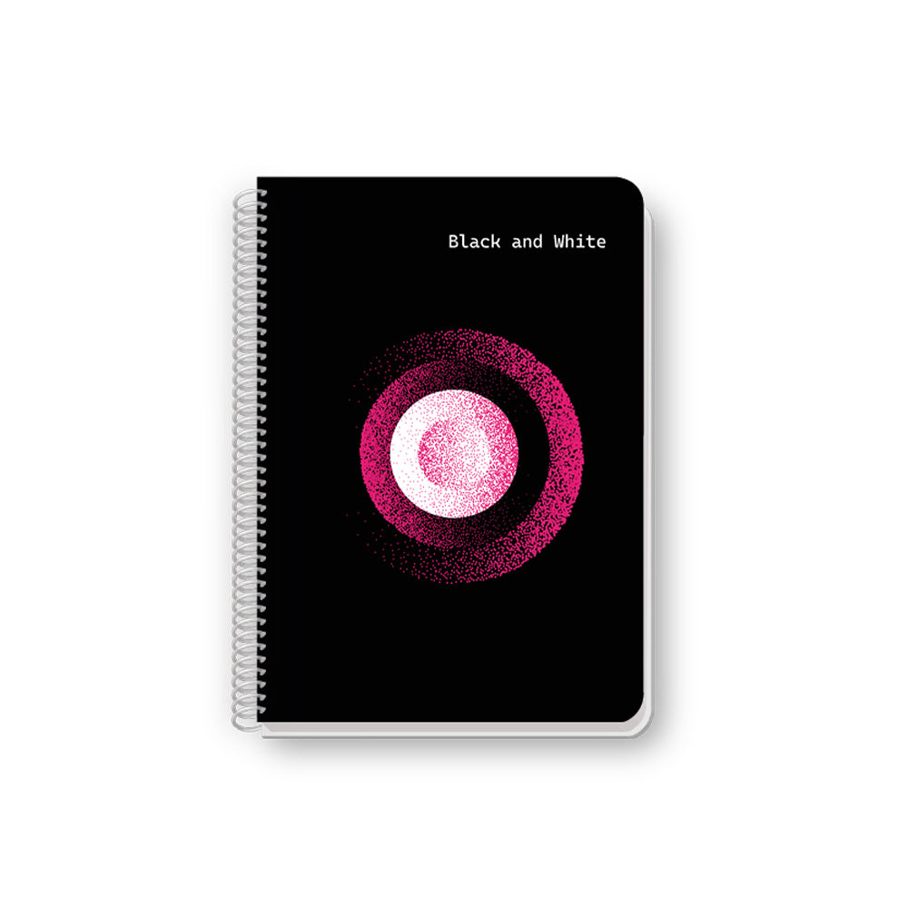 Black & White Τετράδιο Σπιράλ Exclusive Dots