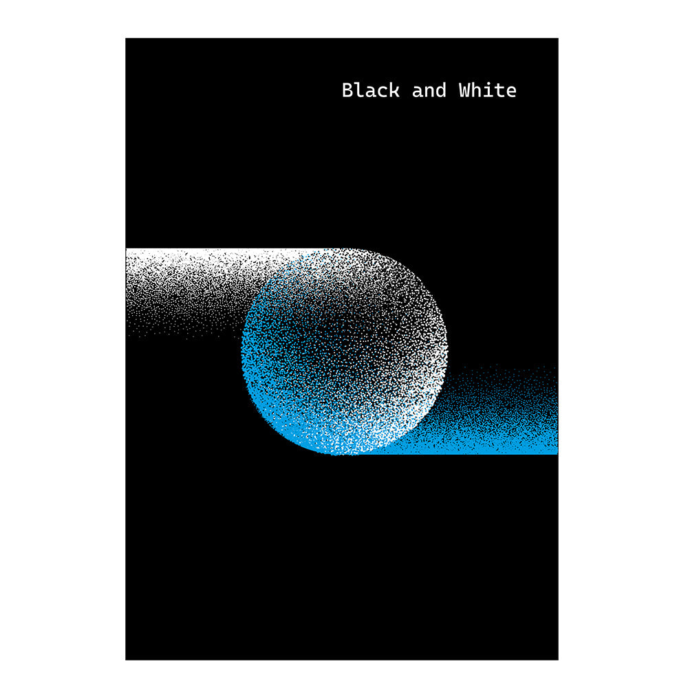 Black & White Τετράδιο Σπιράλ Exclusive Dots