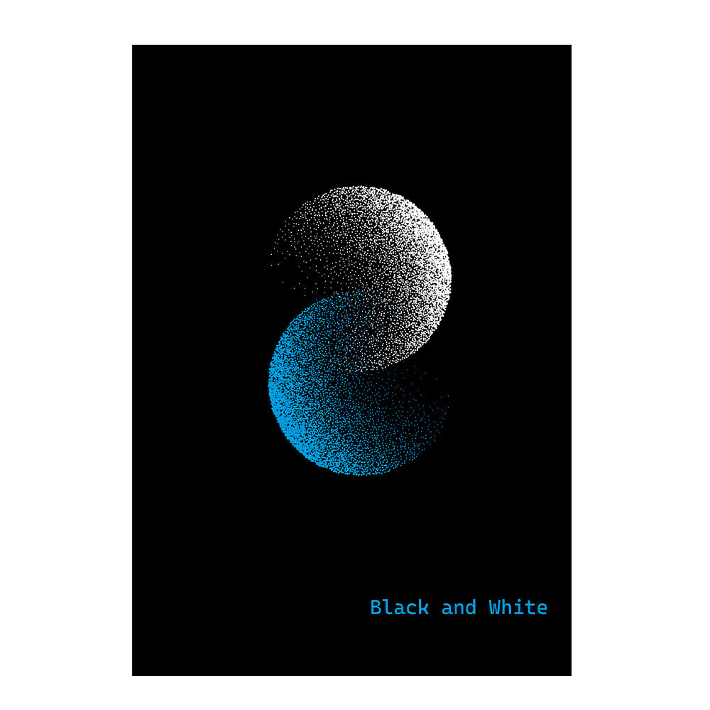 Black & White Τετράδιο Σπιράλ Exclusive Dots