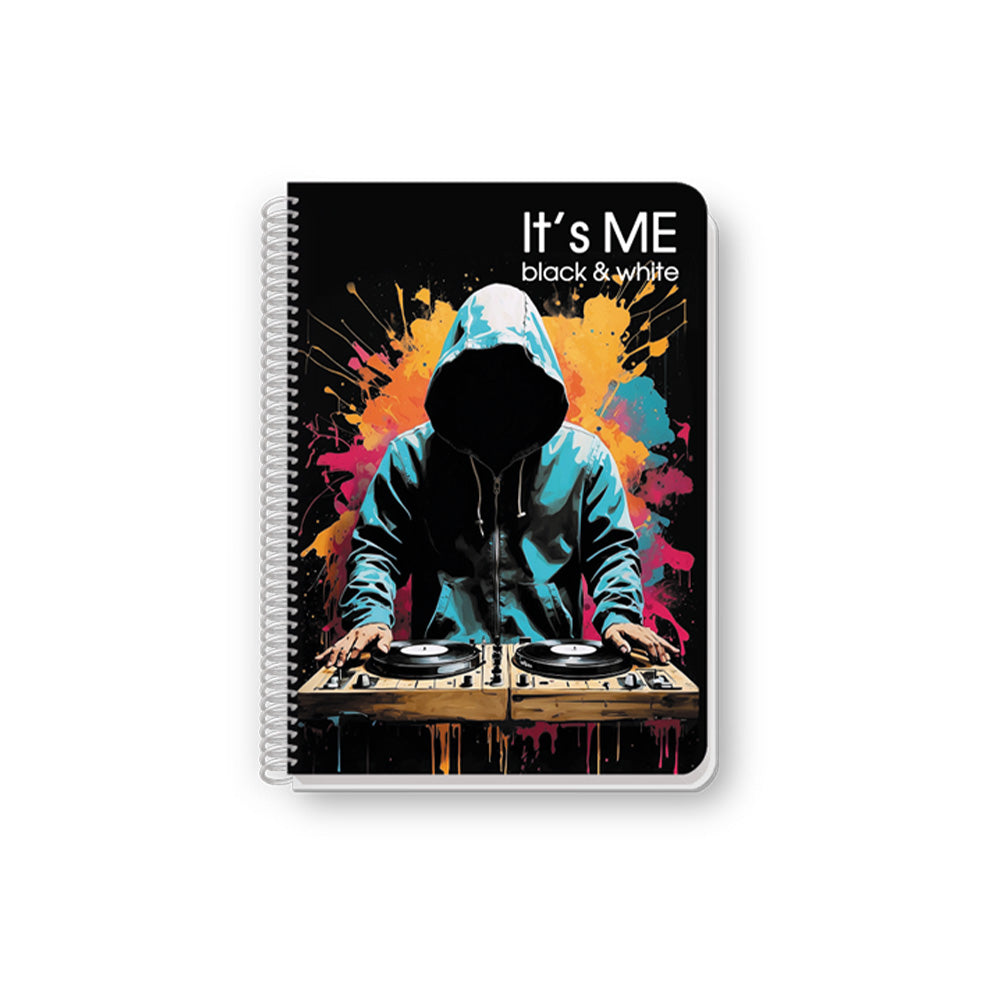 Black & White Τετράδιο Σπιράλ It's Me