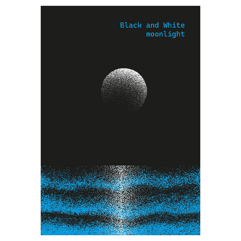 Black & White Τετράδιο Σπιράλ Moonlight