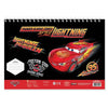 Μπλοκ Ζωγραφικής Cars McQueen 23x33 Εκ Με Αυτοκόλλητα 2 Σχέδια - 1 Τμχ