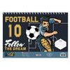 Must Team Μπλοκ Ζωγραφικής Football/All Star 23x33 Εκ Με Αυτοκόλλητα 2 Σχέδια - 1 Τμχ