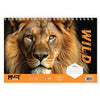 Must Team Μπλοκ Ζωγραφικής Hunter/Wild 23x33 Eκ Με Αυτοκόλλητα 2 Σχέδια - 1 Τμχ