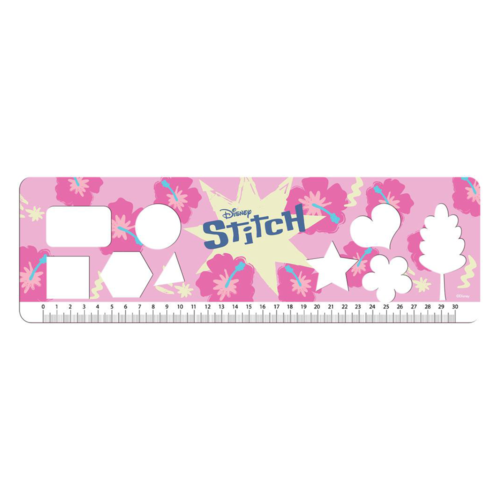 Μπλοκ Ζωγραφικής Lillo & Stitch 23x33 εκ με 40 Φύλλα, Αυτοκόλλητα & Στένσιλ σε 2 Σχέδια - 1 Τεμάχιο