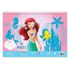 Μπλοκ Ζωγραφικής Disney Princess Ariel 23x33 Εκ Με Αυτοκόλλητα 2 Σχέδια - 1 Τμχ