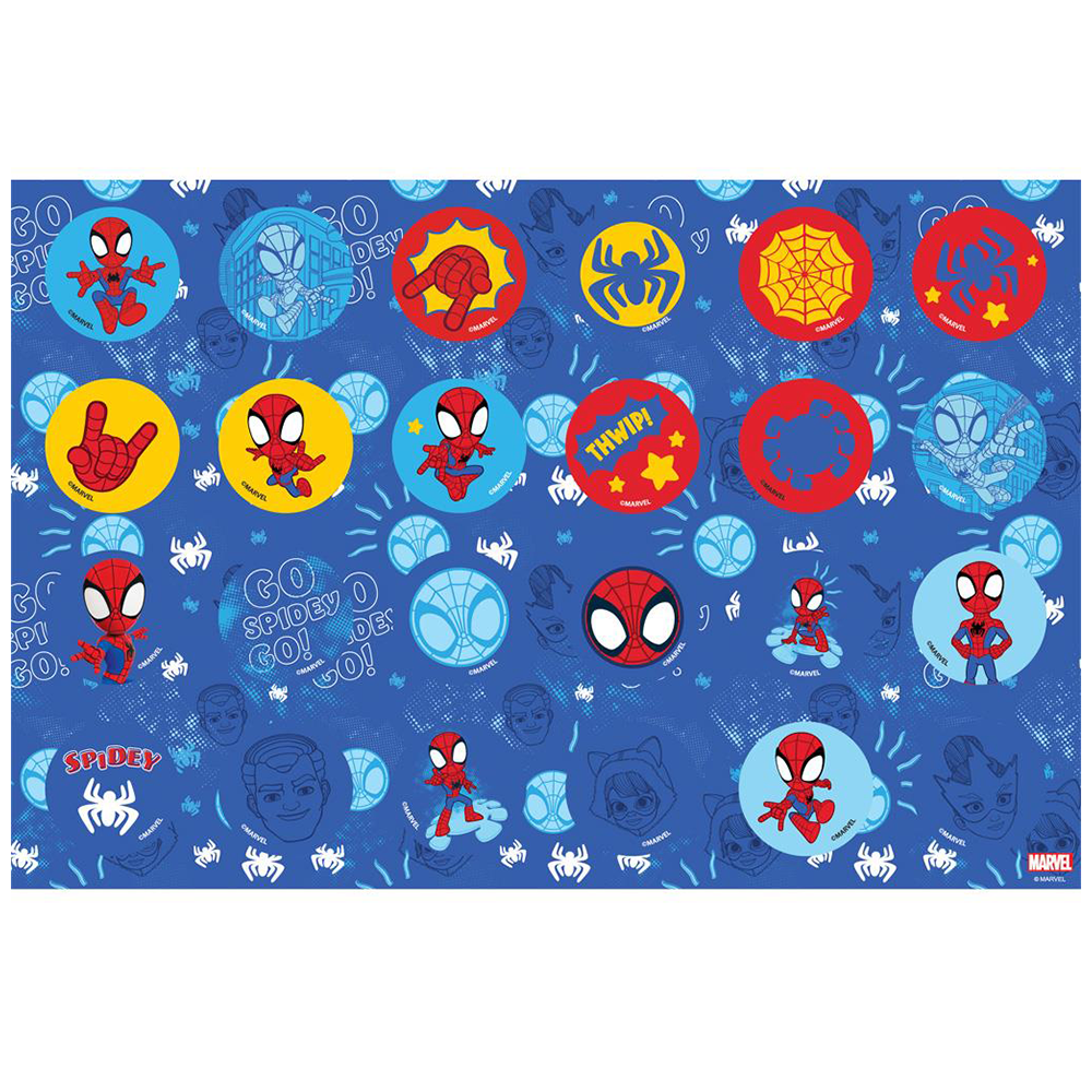 Μπλοκ Ζωγραφικής Spidey 23x33 εκ με 40 Φύλλα, Αυτοκόλλητα & Στένσιλ σε 2 Σχέδια - 1 Τεμάχιο