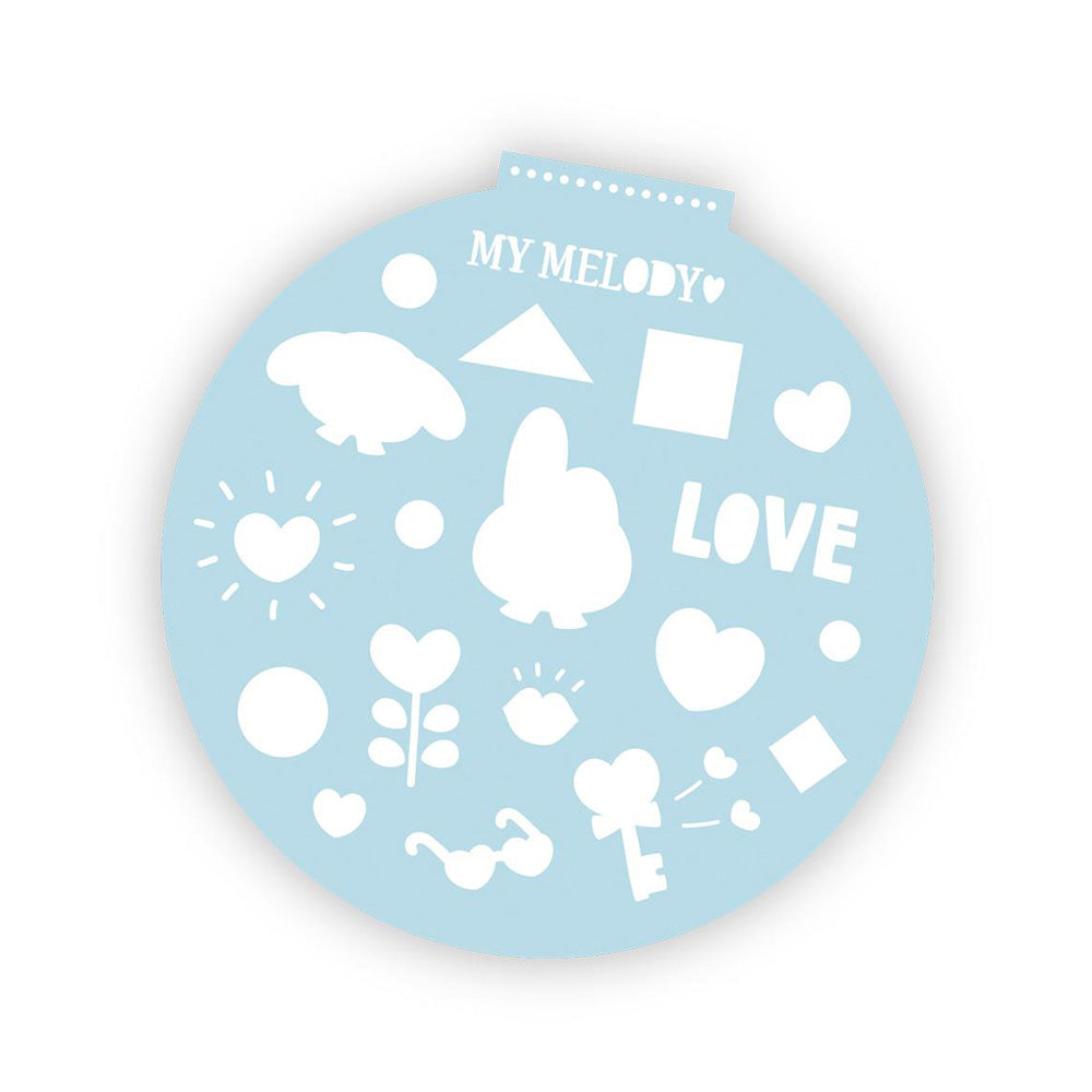 Μπλοκ Ζωγραφικής Στρογγυλό Φ36 εκ 40 Φύλλα My Melody με Αυτοκόλλητα