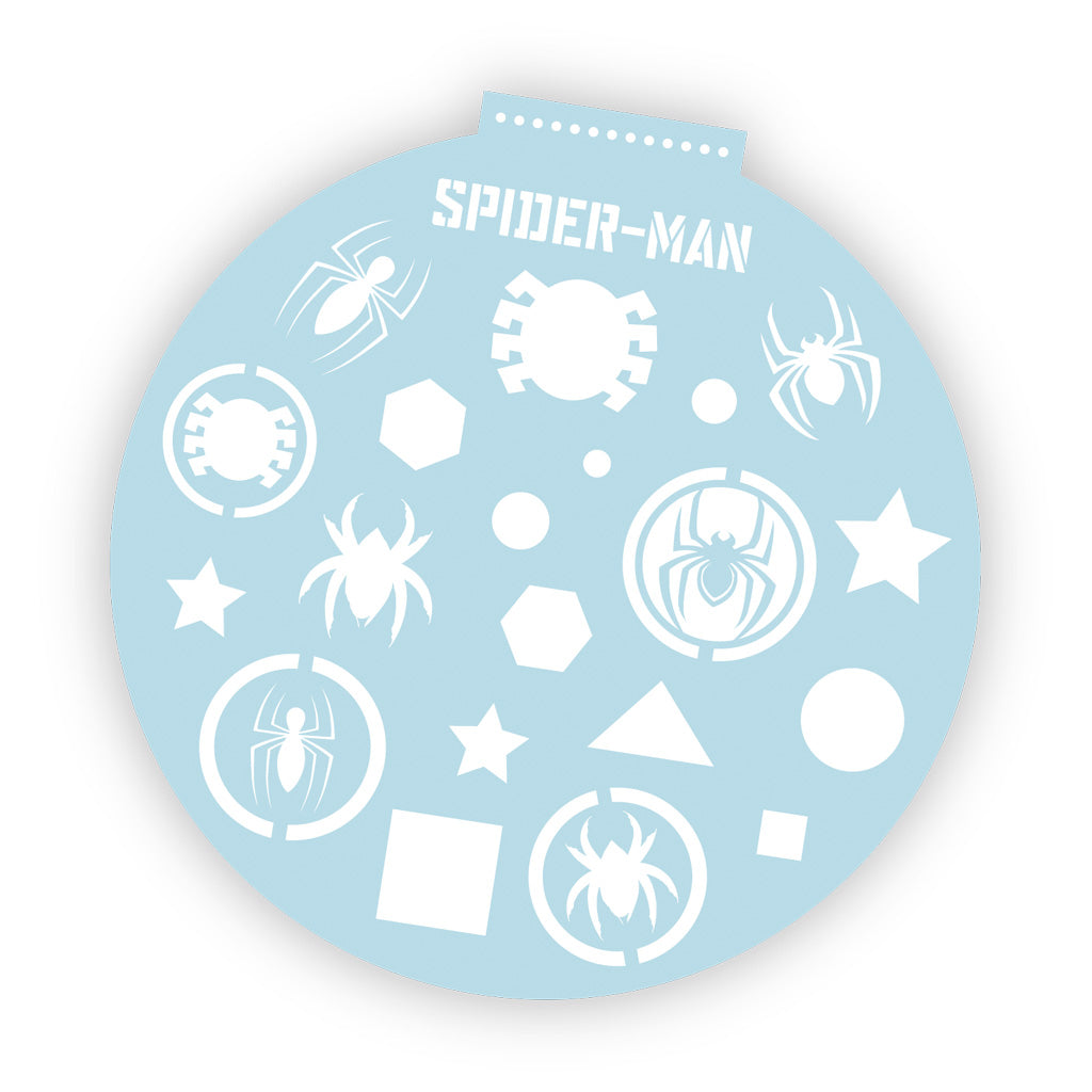 Μπλοκ Ζωγραφικής Στρογγυλό Φ36 εκ 40 Φύλλα Spiderman με Αυτοκόλλητα